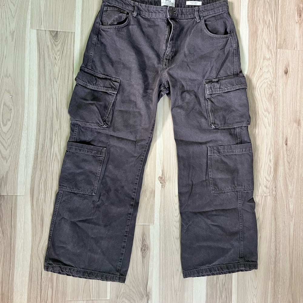 Women’s cotton on wide leg cargo pants